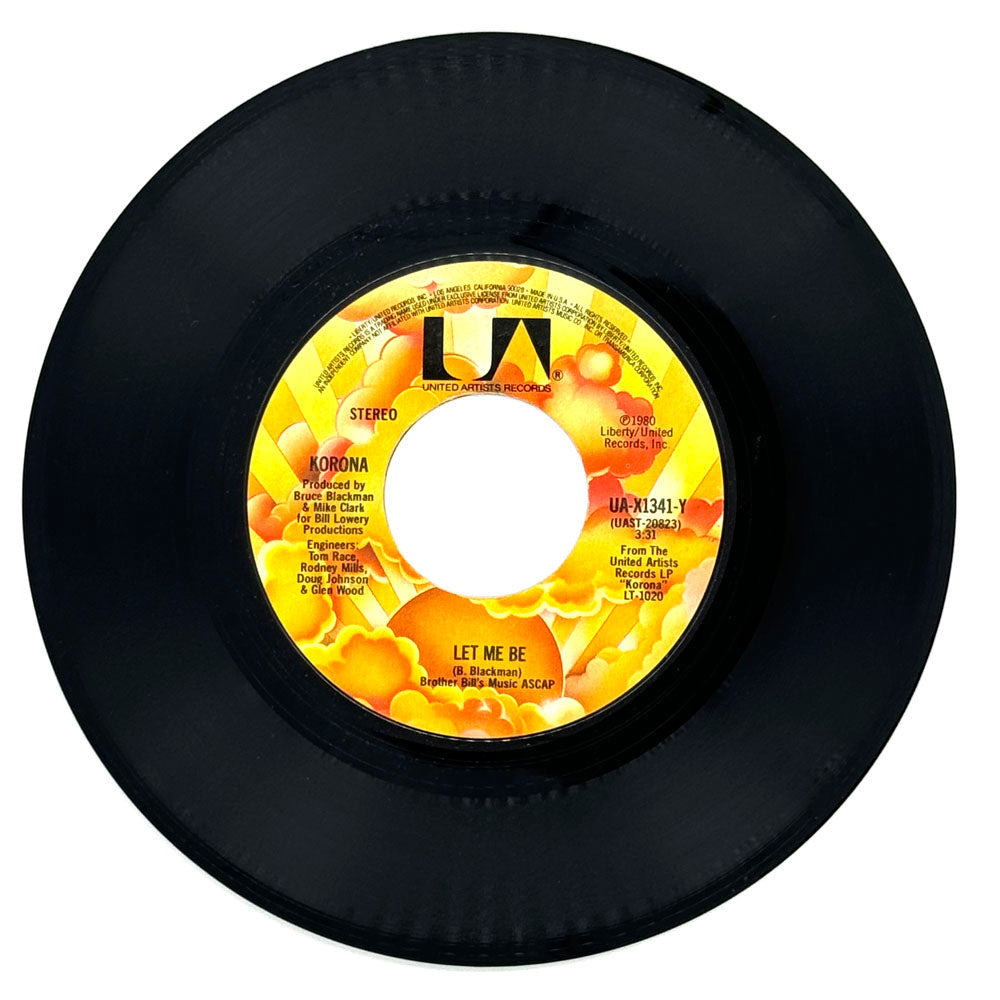 Korona : LET ME BE/ I'M IN LOVE WITH YOU