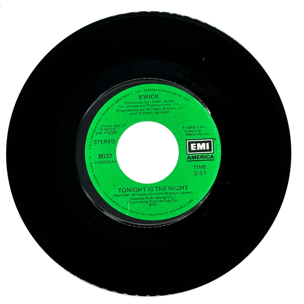Kwick : TONIGHT IS THE NIGHT/ LET THIS MOMENT BE FOREVER