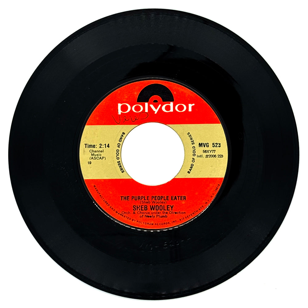 Sheb Wooley : PURPLE PEOPLE EATER/ I CAN'T BELIEVE YOU'RE MINE
