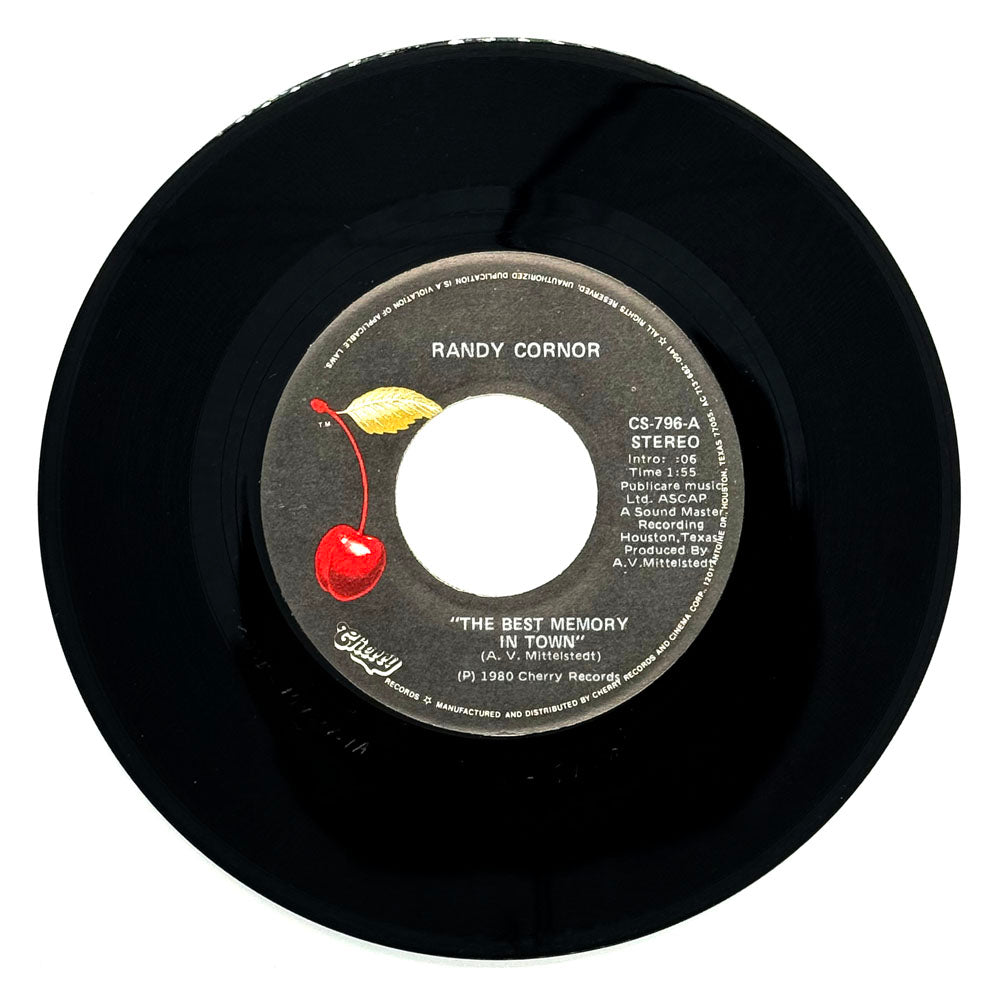 Randy Cornor : THE BEST MEMORY IN TOWN/ HERE COME THE BLUES