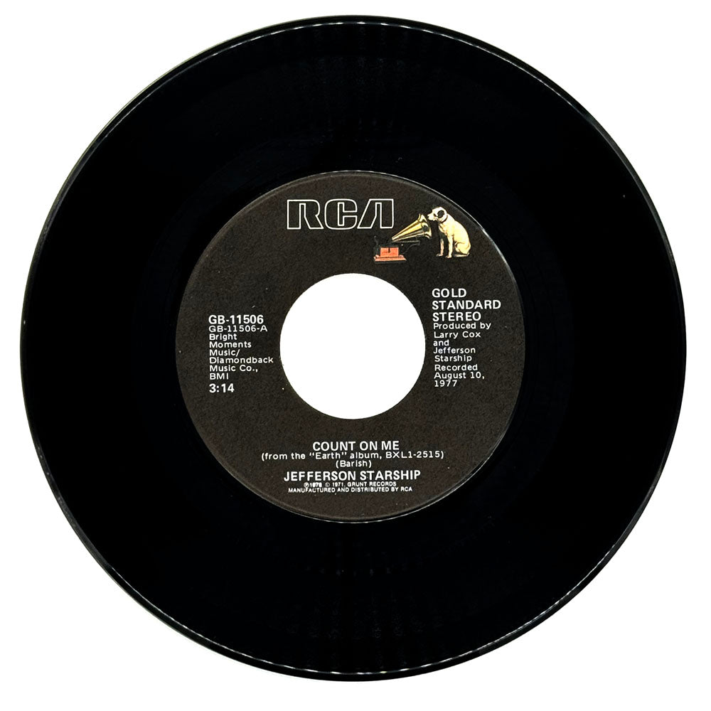 Jefferson Starship : COUNT ON ME/ RUNAWAY