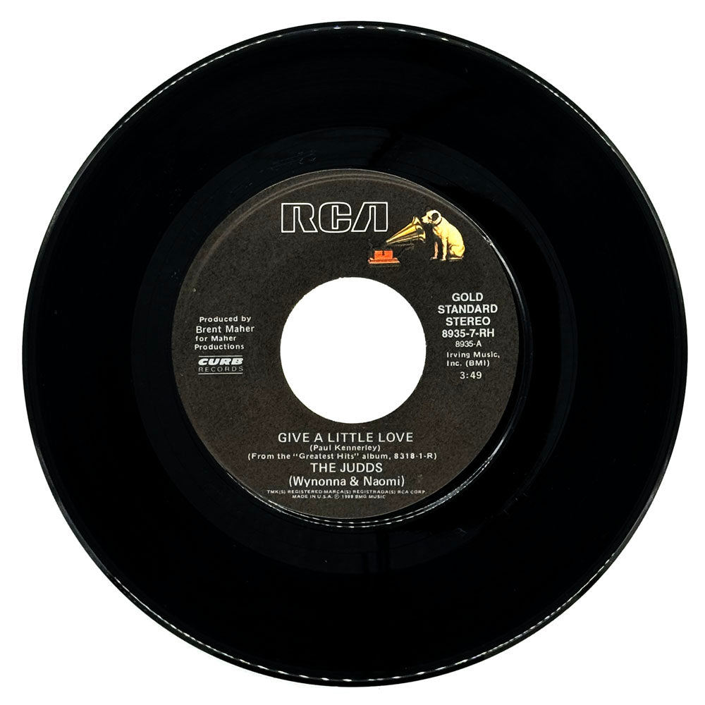 Judds (Wynonna & Naomi), The : GIVE A LITTLE LOVE/ CHANGE OF HEART