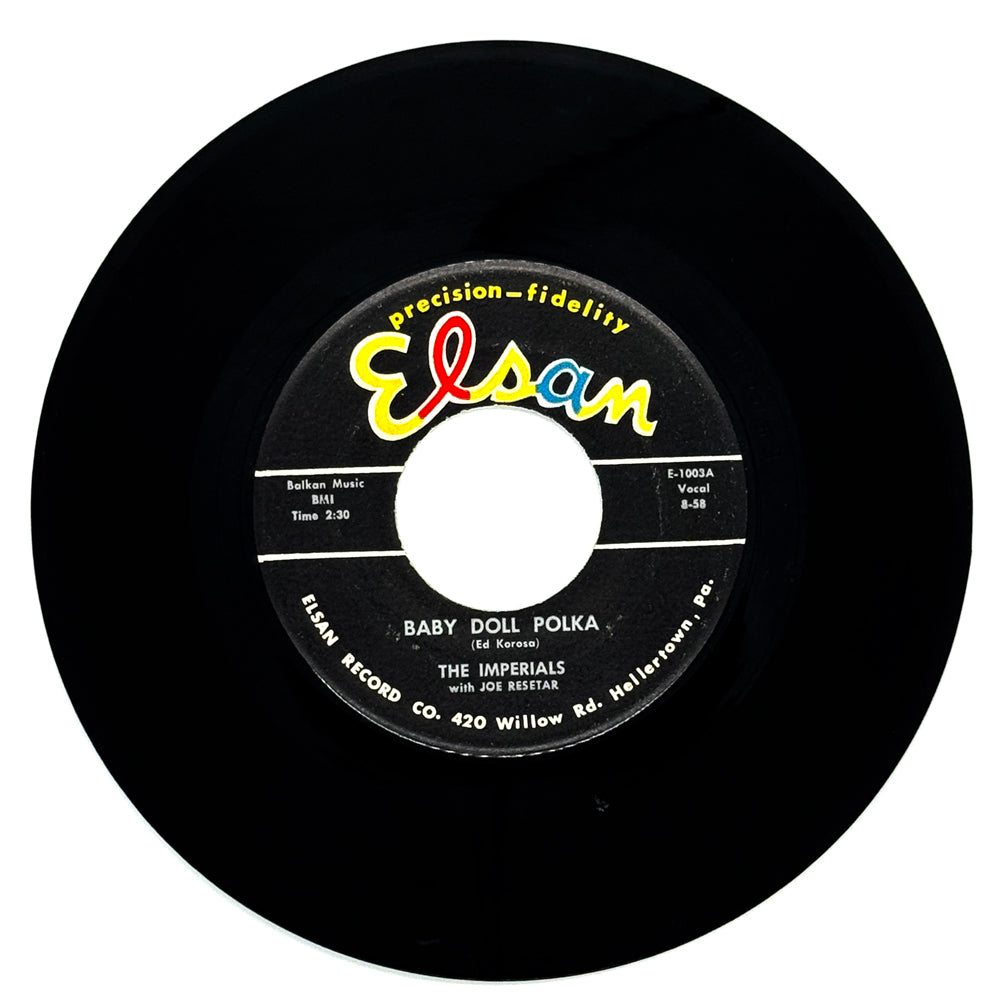 Imperials, The with Joe Resetar : BABY DOLL POLKA/ OUR LAST WALTZ