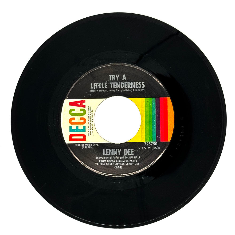 Lenny Dee : TRY A LITTLE TENDERNESS/ HELP YOURSELF