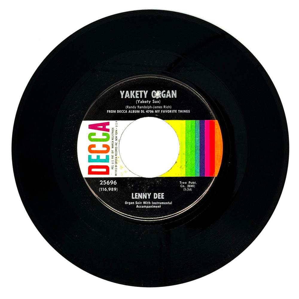 Lenny Dee : YAKETY ORGAN (YAKETY SAX)/ A WALK IN THE BLACK FOREST