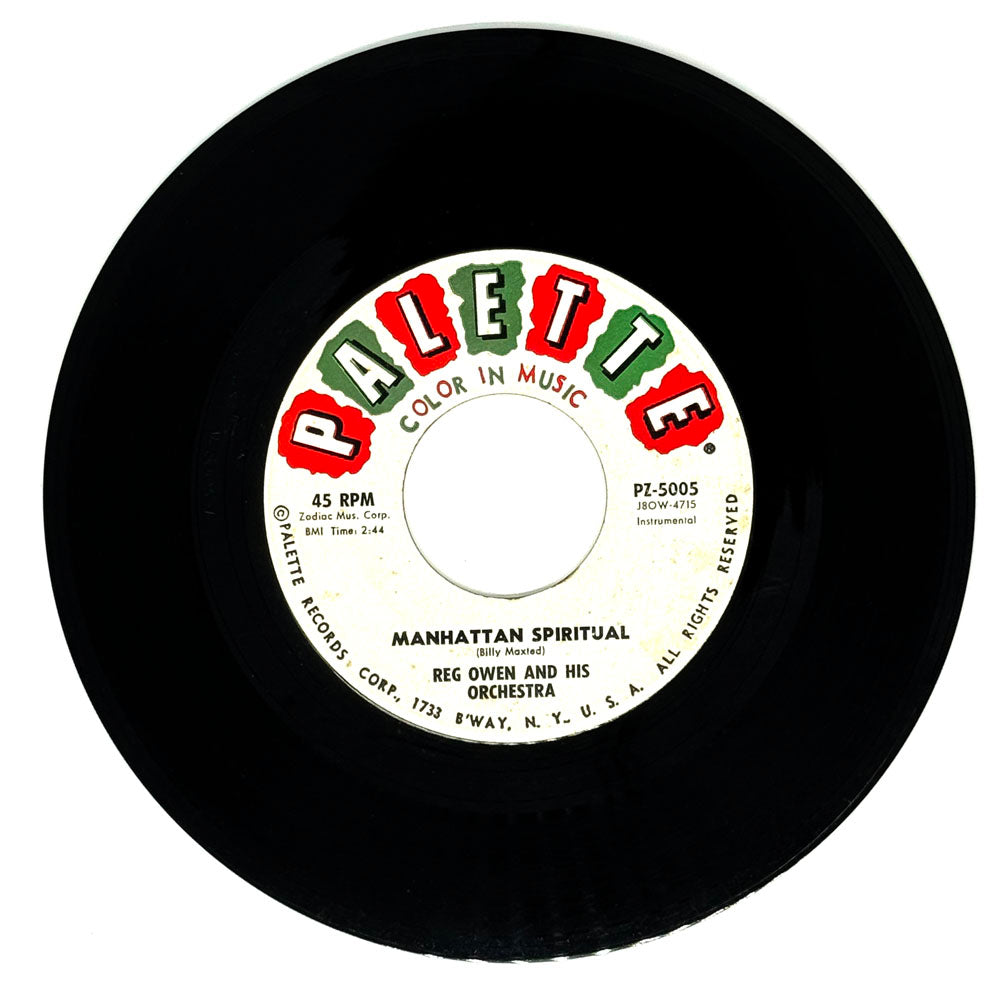 Reg Owen And His Orchestra : MANHATTAN SPIRITUAL/ RITUAL BLUES