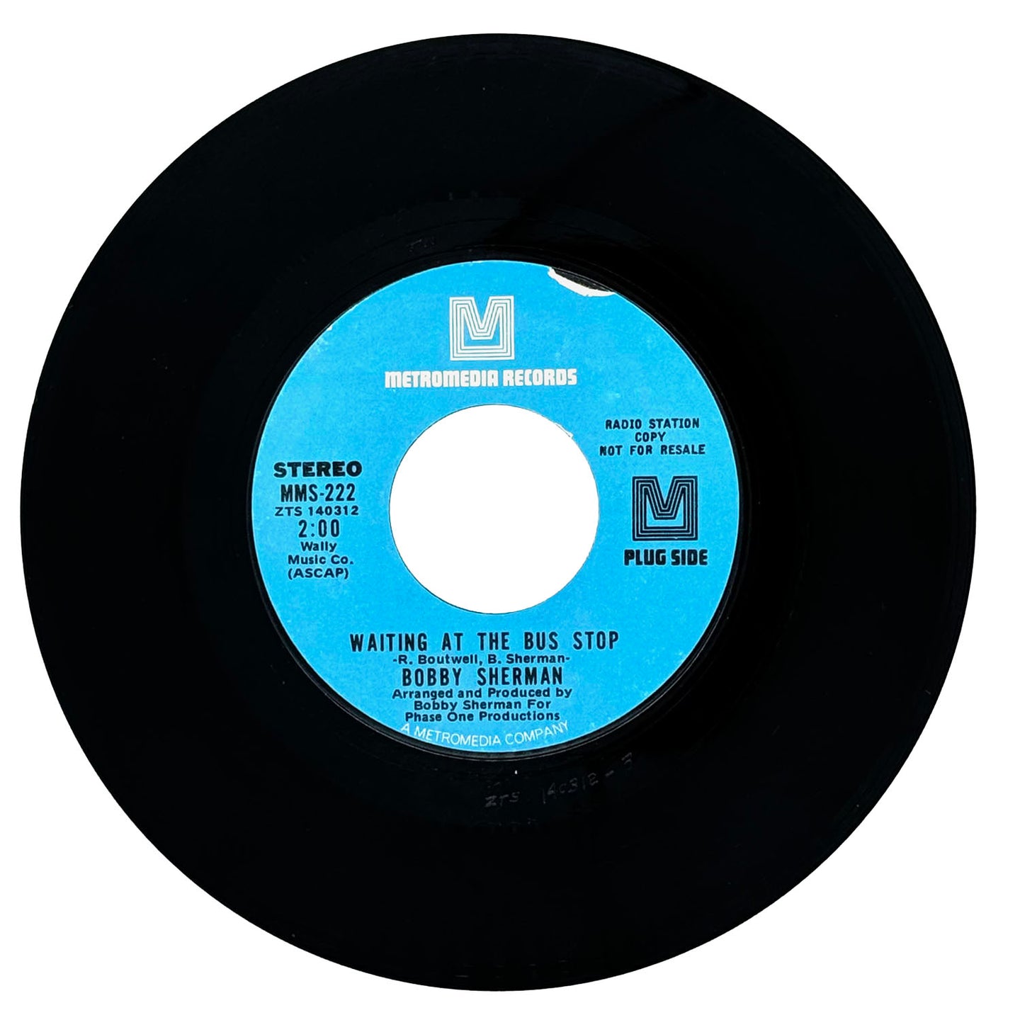 Bobby Sherman : WAITING AT THE BUS STOP/ WAITING AT THE BUS STOP