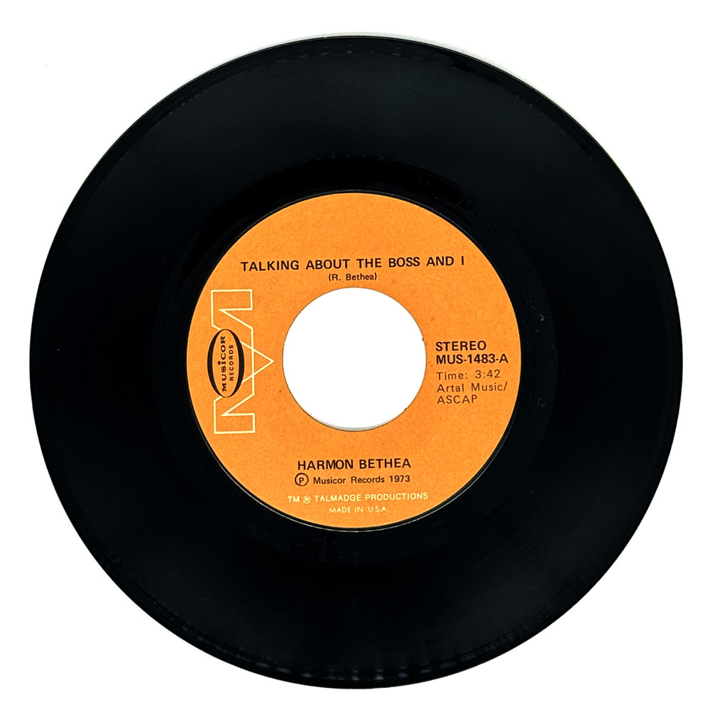 Harmon Bethea : TALKING ABOUT THE BOSS AND I/ ROACHES