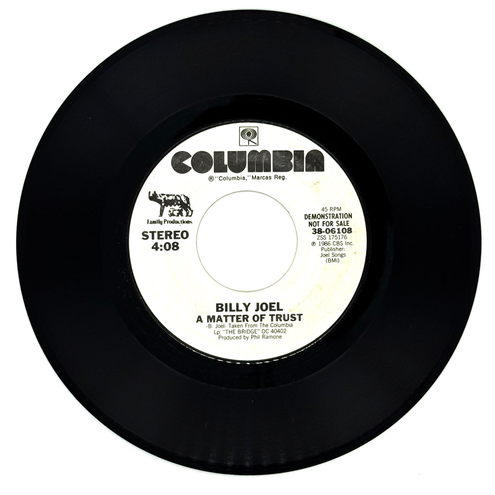 Billy Joel : A MATTER OF TRUST/ A MATTER OF TRUST