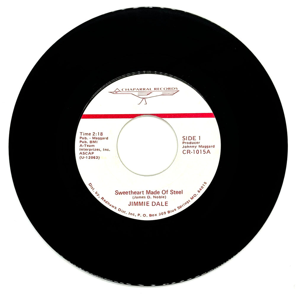 Jimmie Dale : SWEETHEART MADE OF STEEL/ LIVING A LIE