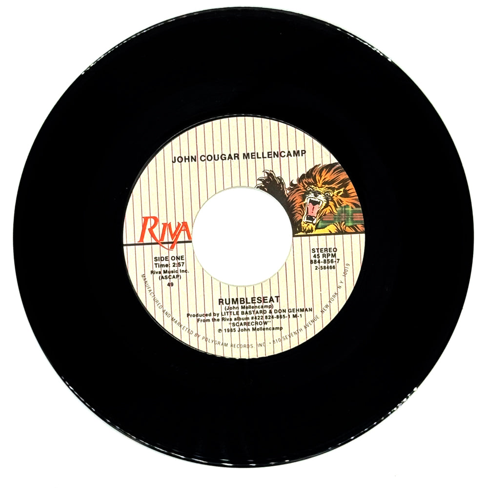 John Cougar Mellencamp : RUMBLESEAT/ COLD SWEAT