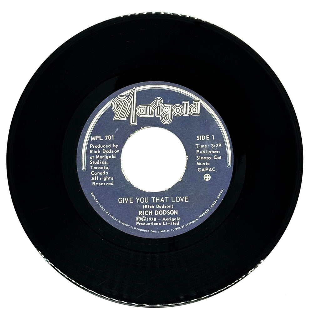 Rich Dodson : GIVE YOU THAT LOVE/ MISS LONELY