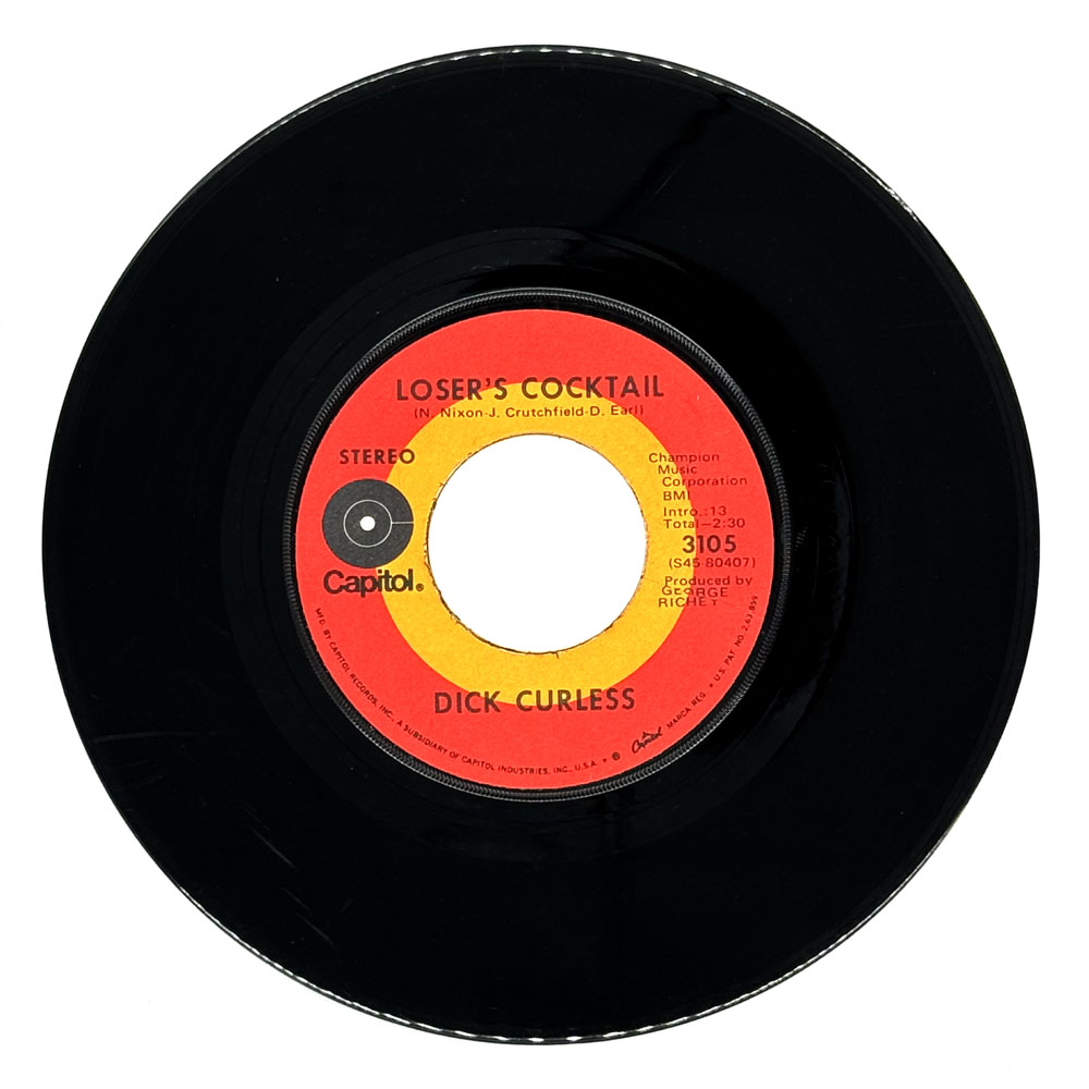 Dick Curless : LOSER'S COCKTAIL/ HOT SPRINGS