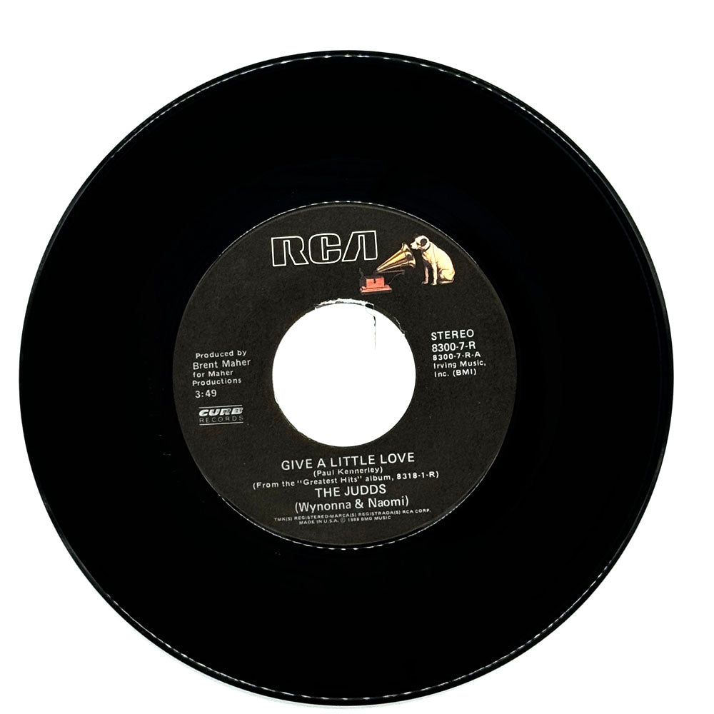 Judds (Wynonna & Naomi), The : GIVE A LITTLE LOVE/ WHY DON'T YOU BELIEVE ME