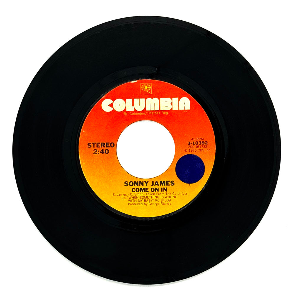 Sonny James : COME ON IN/ BABY'S EYES