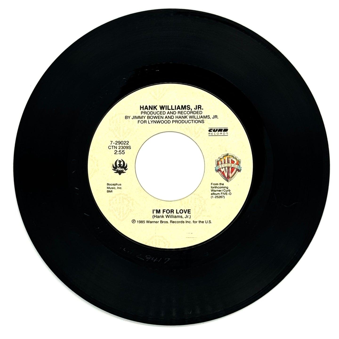 Hank Williams, Jr. : I'M FOR LOVE/ LAWYERS, GUNS AND MONEY