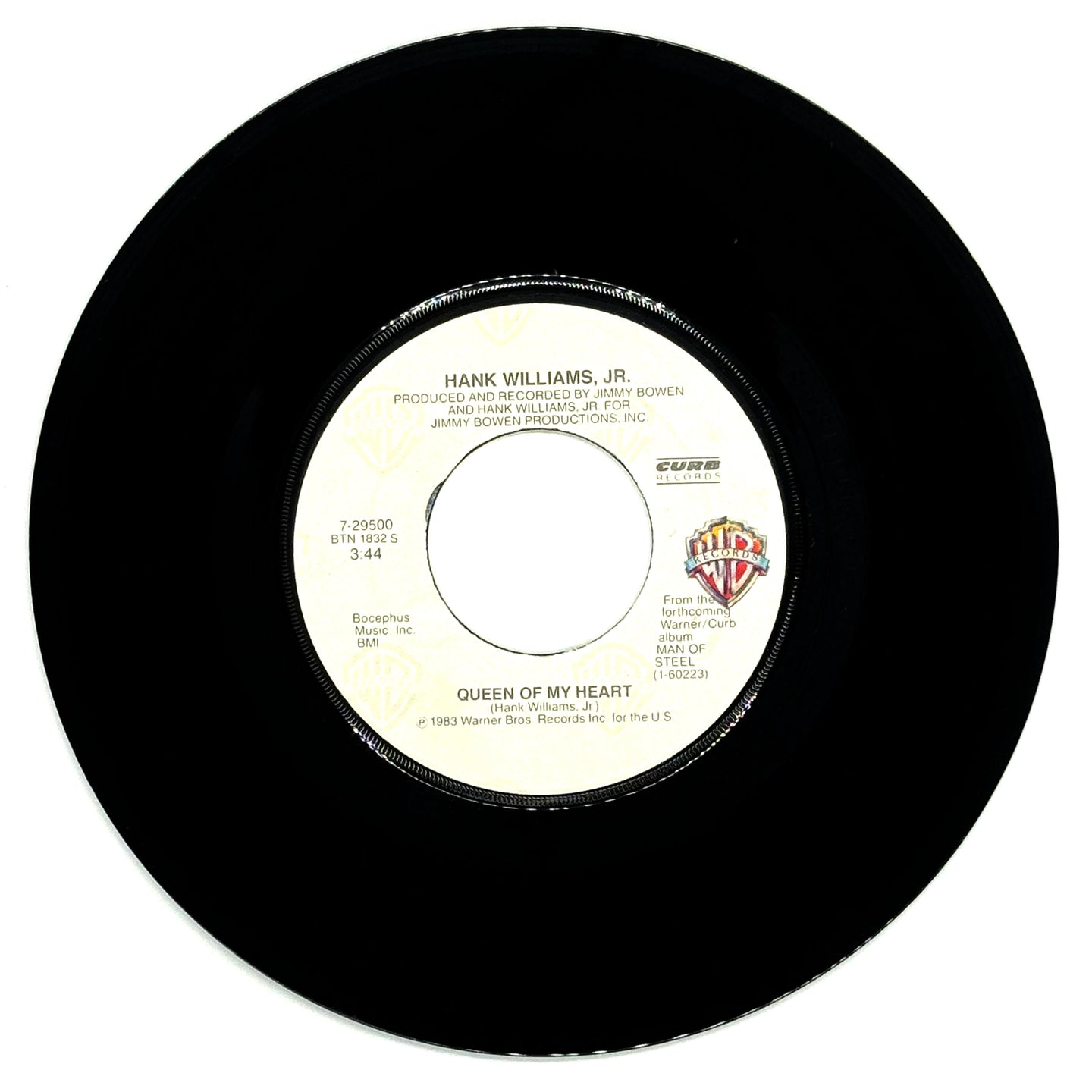 Hank Williams, Jr. : QUEEN OF MY HEART/ SHE HAD ME