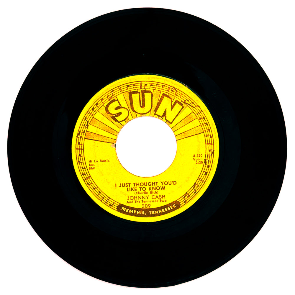 Johnny Cash : I JUST THOUGHT YOU'D LIKE TO KNOW/ IT'S JUST ABOUT TIME
