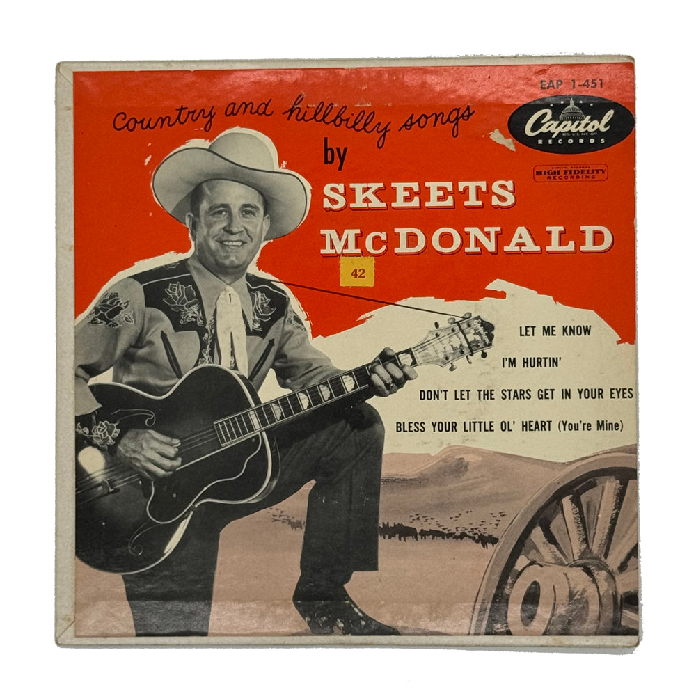 Skeets McDonald : COUNTRY AND HILLBILLY SONGS EP