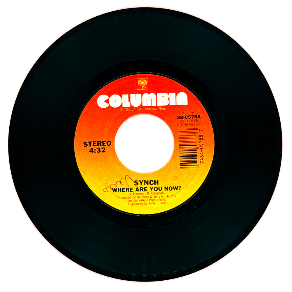 Synch : WHERE ARE YOU NOW?/ ONLY FOR THE NIGHT