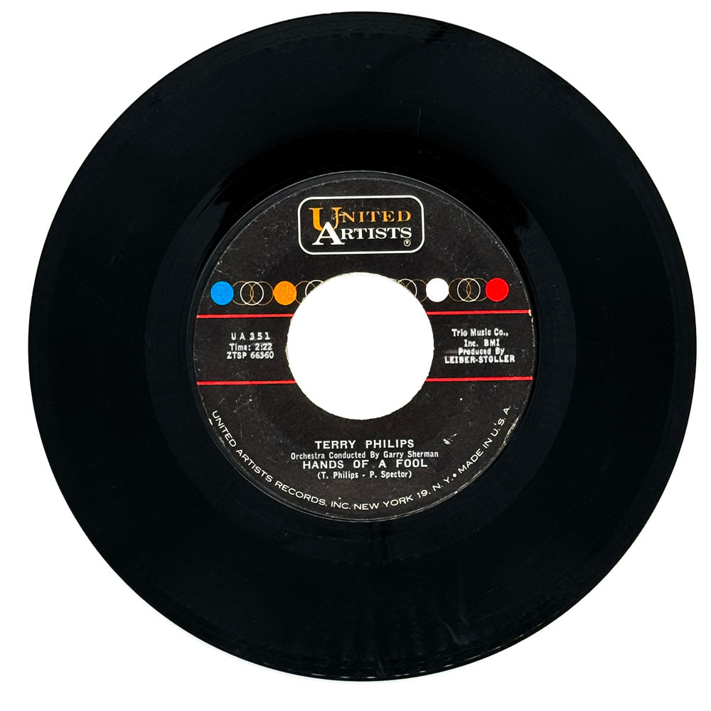 Terry Philips : HANDS OF A FOOL/ MY FOOLISH WAYS