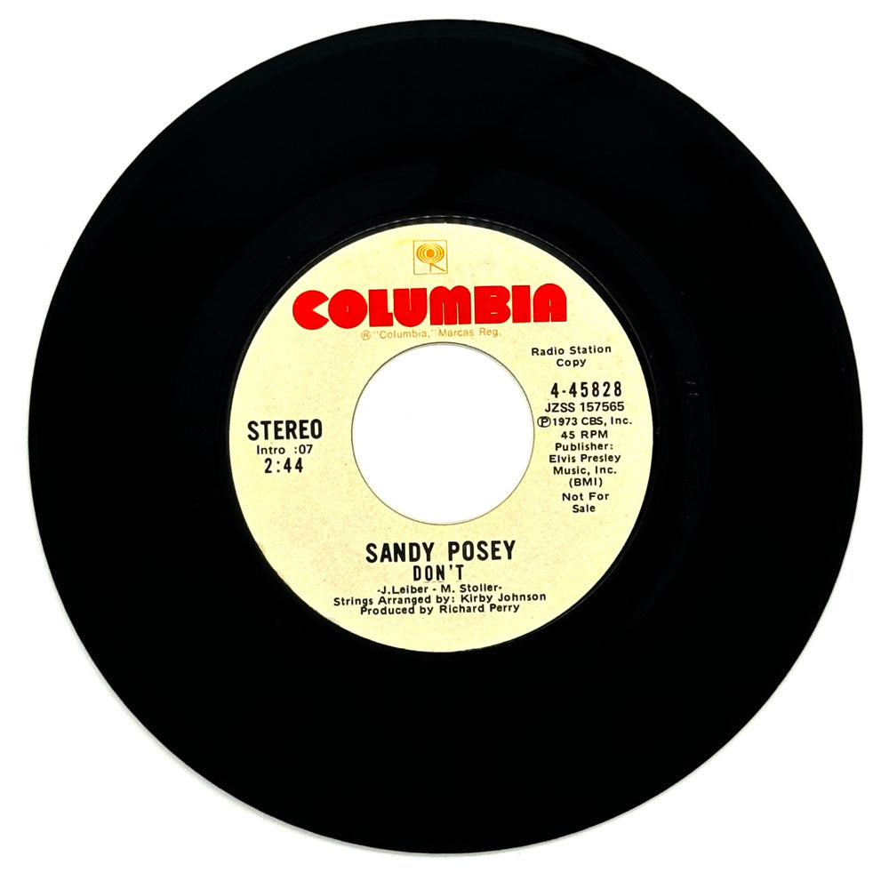 Sandy Posey : DON'T/ DON'T