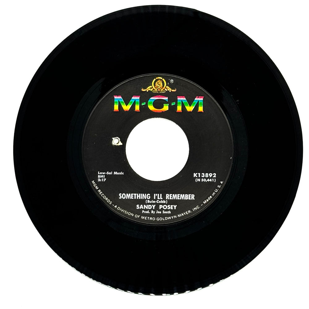 Sandy Posey : SOMETHING I'LL REMEMBER/ SILLY GIRL, SILLY BOY