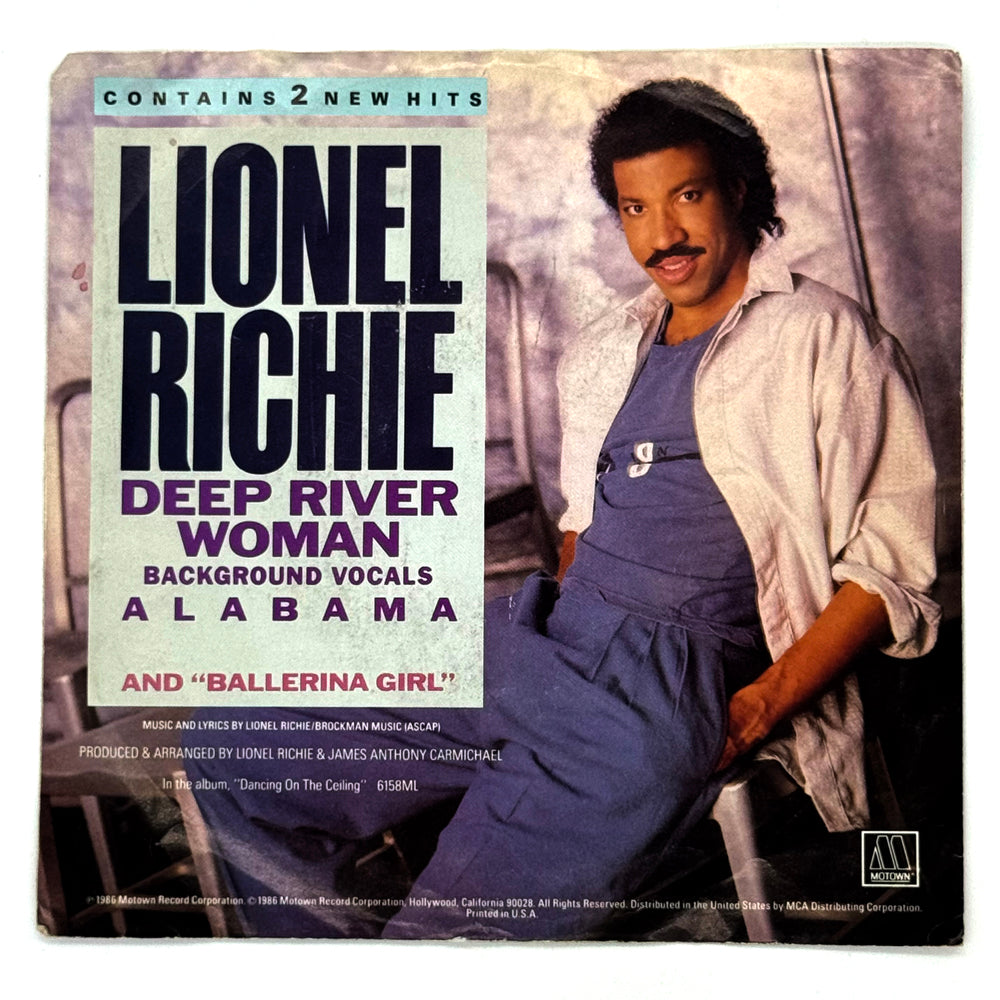 • Lionel Richie : DEEP RIVER WOMAN/ BALLERINA GIRL