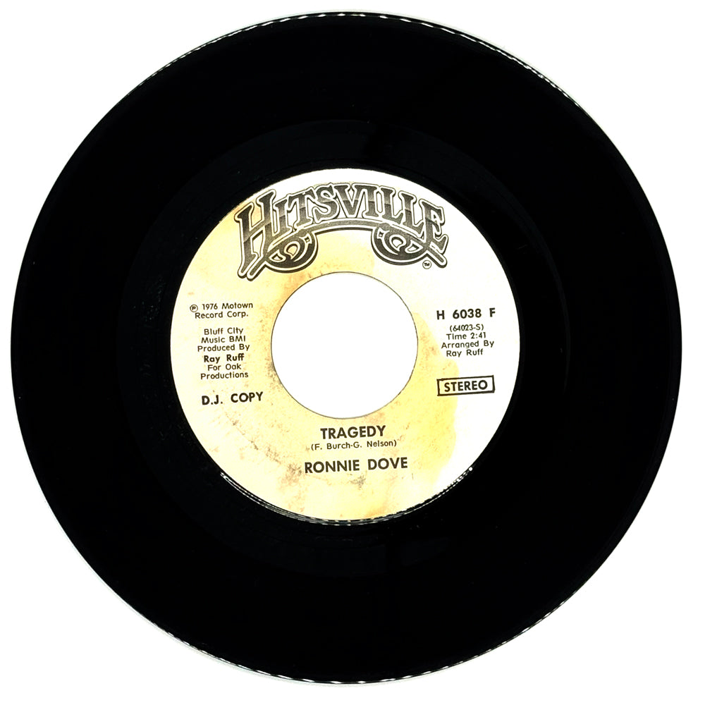 Ronnie Dove : TRAGEDY/ TRAGEDY