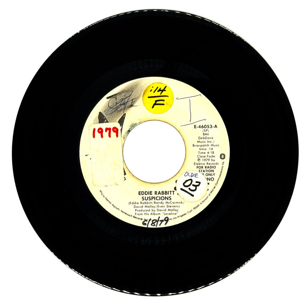 Eddie Rabbitt : SUSPICIONS/ SUSPICIONS