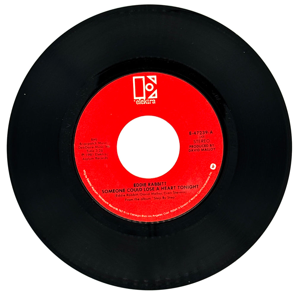 Eddie Rabbitt : SOMEONE COULD LOSE A HEART TONIGHT/ NOBODY LOVES ME LIKE MY BABY