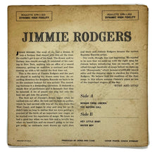 Load image into Gallery viewer, Jimmie Rodgers : WOMAN FROM LIBERIA EP
