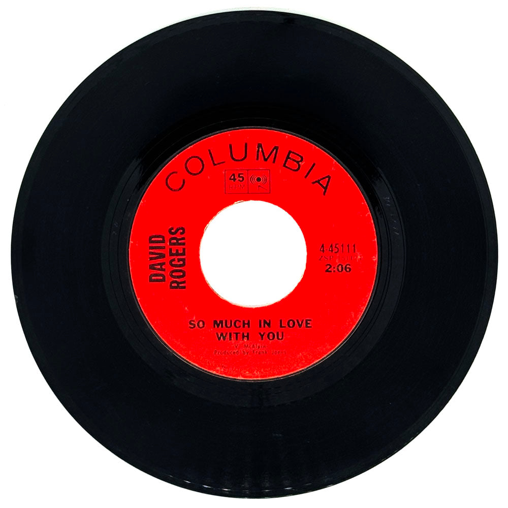 David Rogers : SO MUCH IN LOVE WITH YOU/ THE EDGE OF YOUR MEMORY