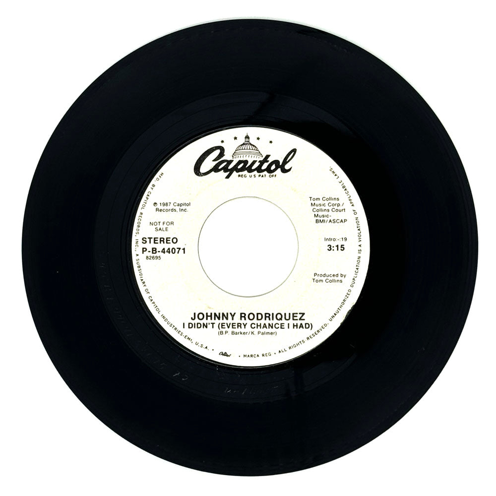 Johnny Rodriguez : I DIDN'T (EVERY CHANCE I HAD)/ I DIDN'T (EVERY CHANCE I HAD)