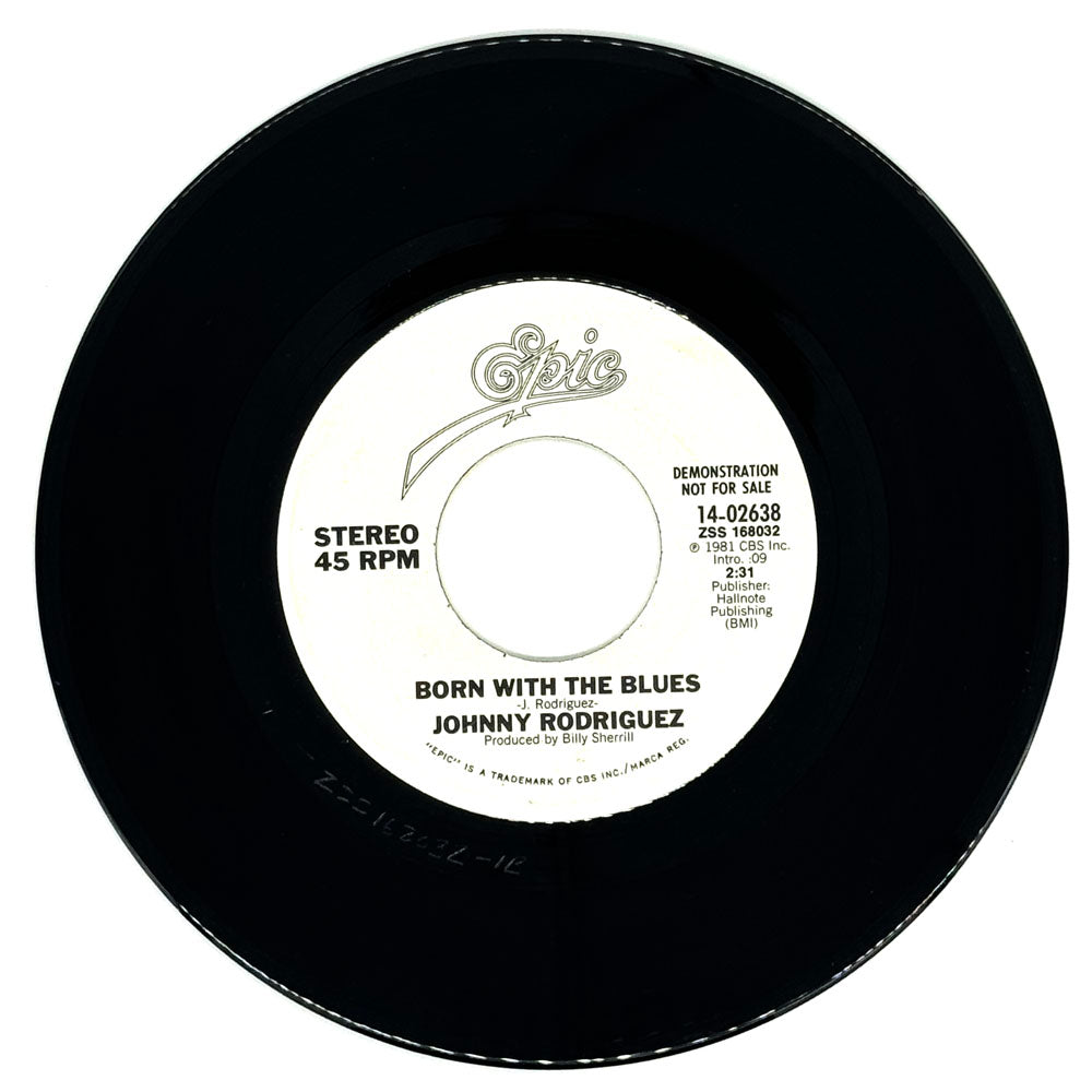 Johnny Rodriguez : BORN WITH THE BLUES/ BORN WITH THE BLUES