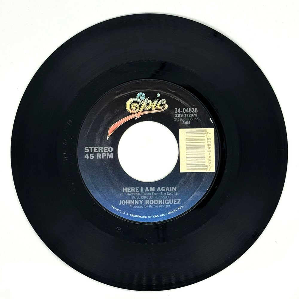 Johnny Rodriguez : HERE I AM AGAIN/ FULL CIRCLE