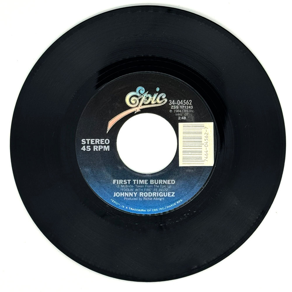 Johnny Rodriguez : FIRST TIME BURNED/ HAND ME ANOTHER OF THOSE