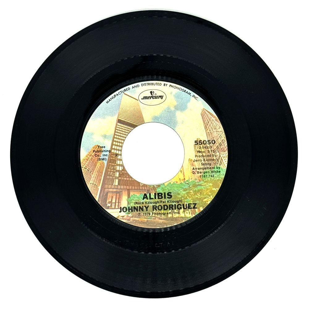Johnny Rodriguez : ALIBIS/ REST YOUR LOVE ON ME