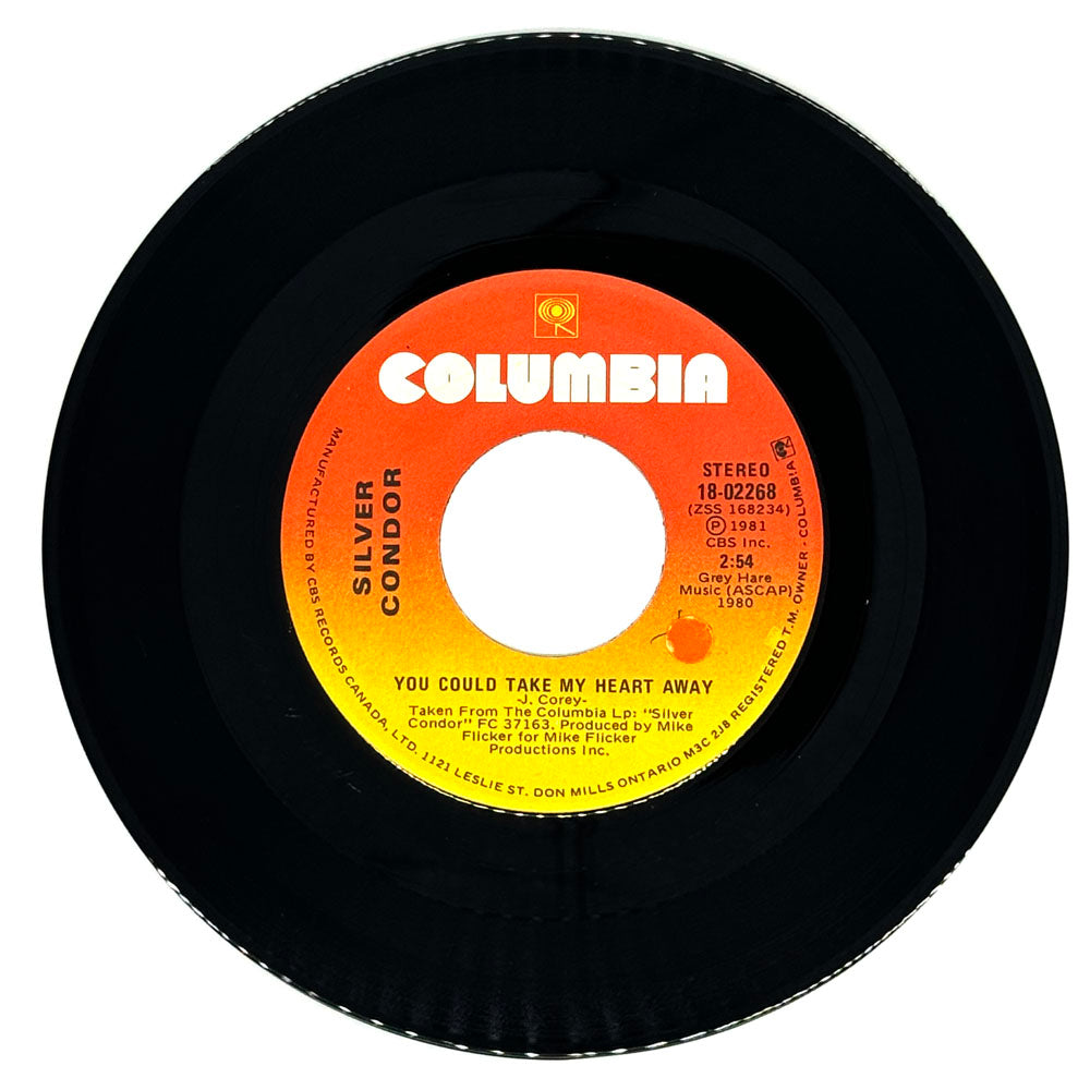 Silver Condor : YOU COULD TAKE MY HEART AWAY/ GOIN' FOR BROKE