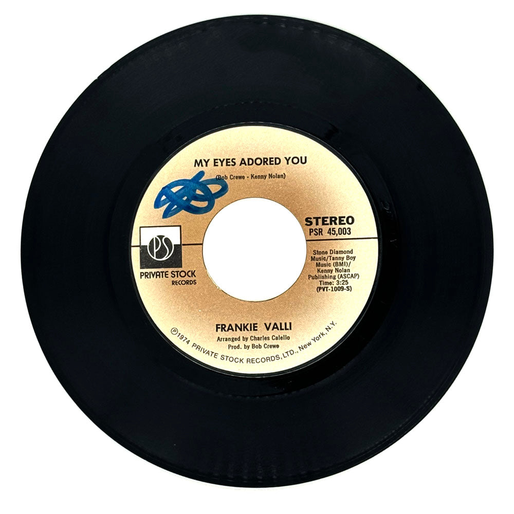 Frankie Valli : MY EYES ADORED YOU/ WATCH WHERE YOU WALK