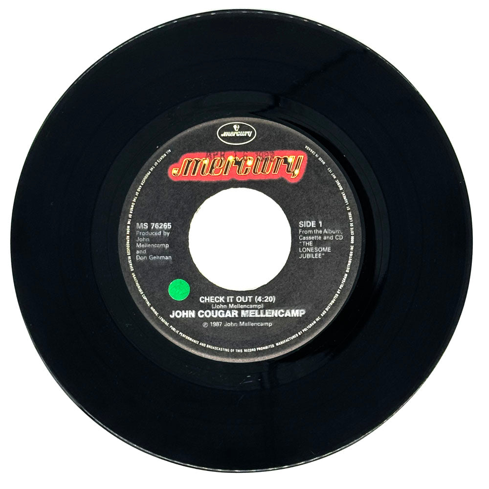 John Cougar Mellencamp : CHECK IT OUT/ WE ARE THE PEOPLE