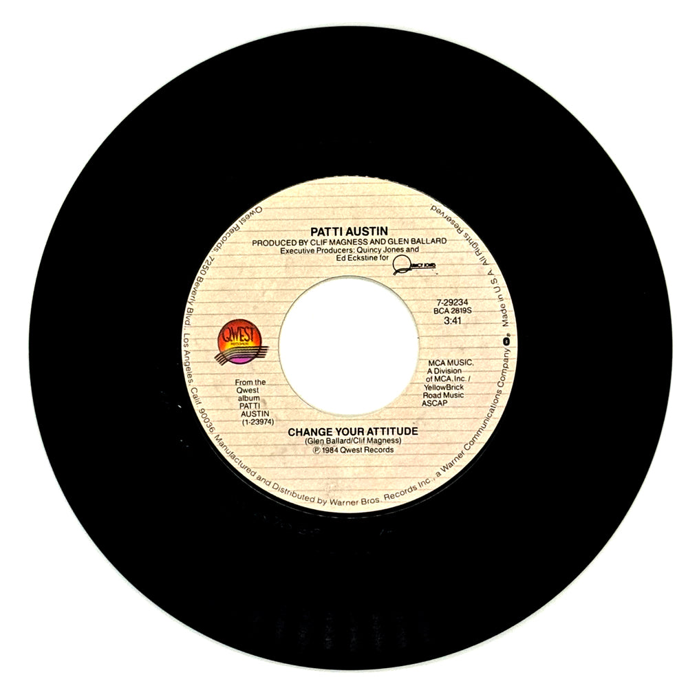 Patti Austin : CHANGE YOUR ATTITUDE/ SHOOT THE MOON