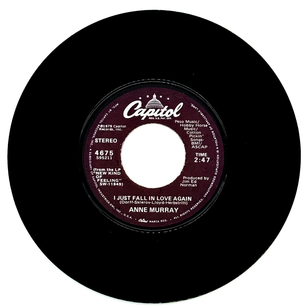 Anne Murray : I JUST FALL IN LOVE AGAIN/ JUST TO FEEL THIS LOVE FROM YOU