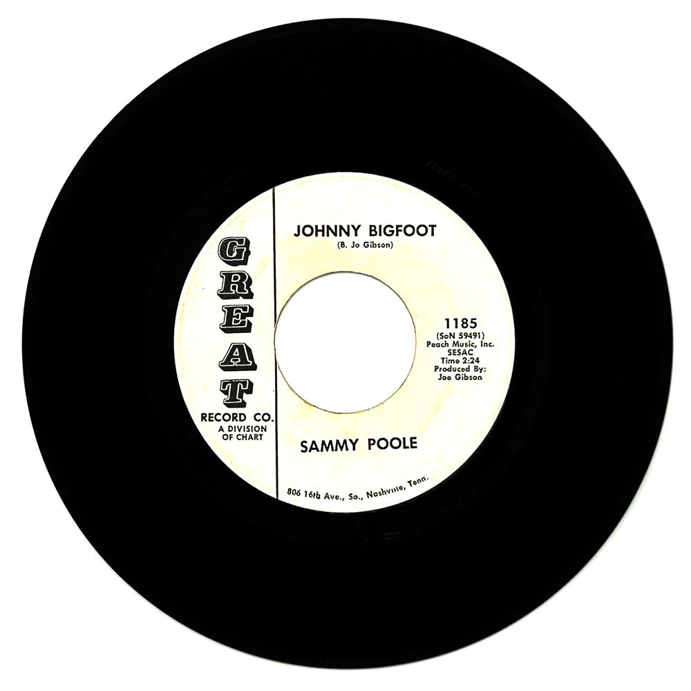 Sammy Poole : JOHNNY BIGFOOT/ TAKE YOUR TIME