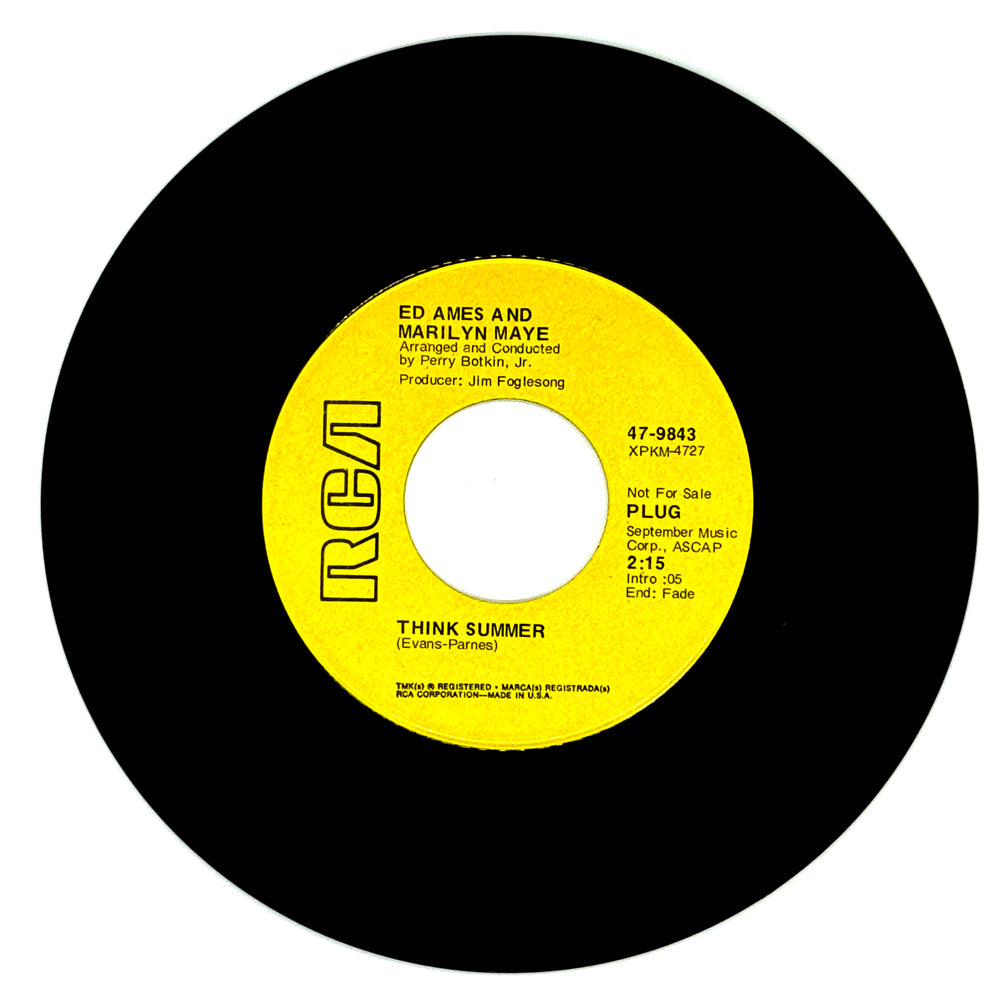 Ed Ames and Marilyn Maye : THINK SUMMER/ YOU DO