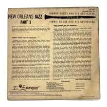 Load image into Gallery viewer, Johnny Dodds And His Orchestra : NEW ORLEANS JAZZ PART 3 EP
