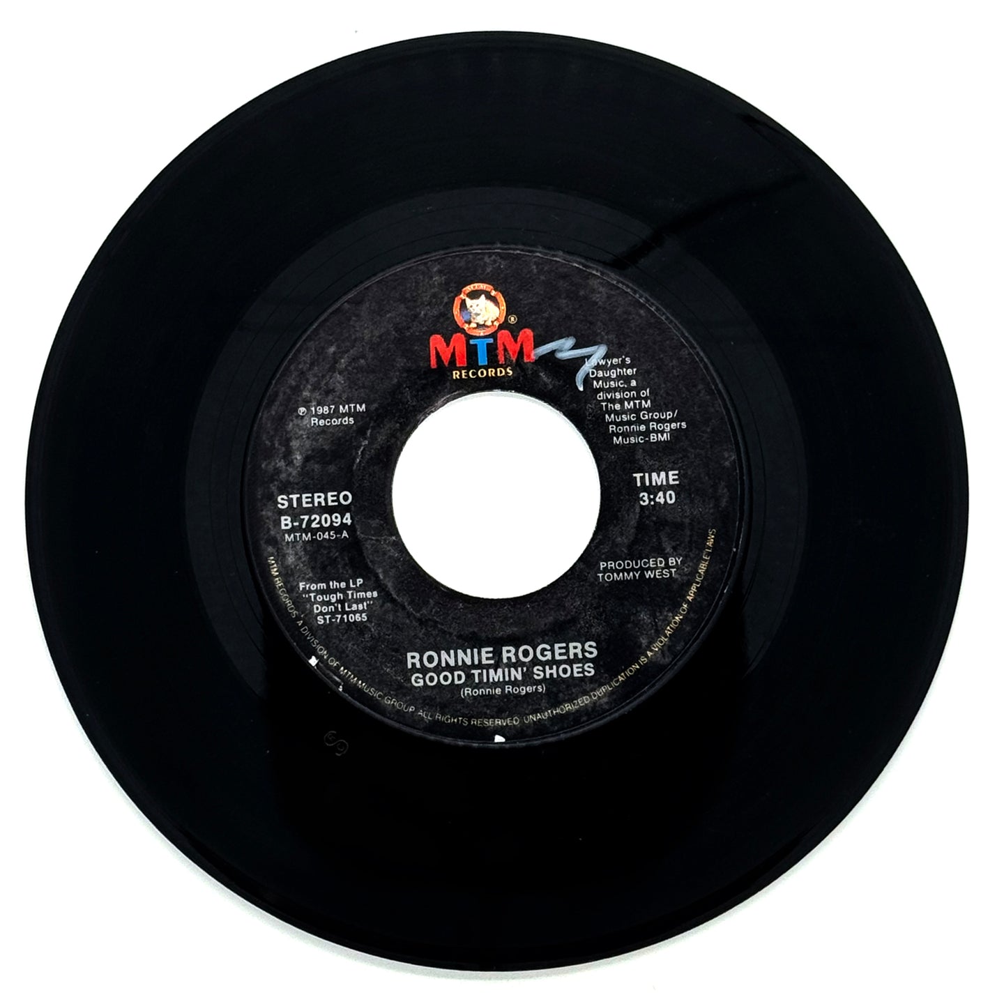 Ronnie Rogers : GOOD TIMIN' SHOES/ EYES OF THE YOUNG