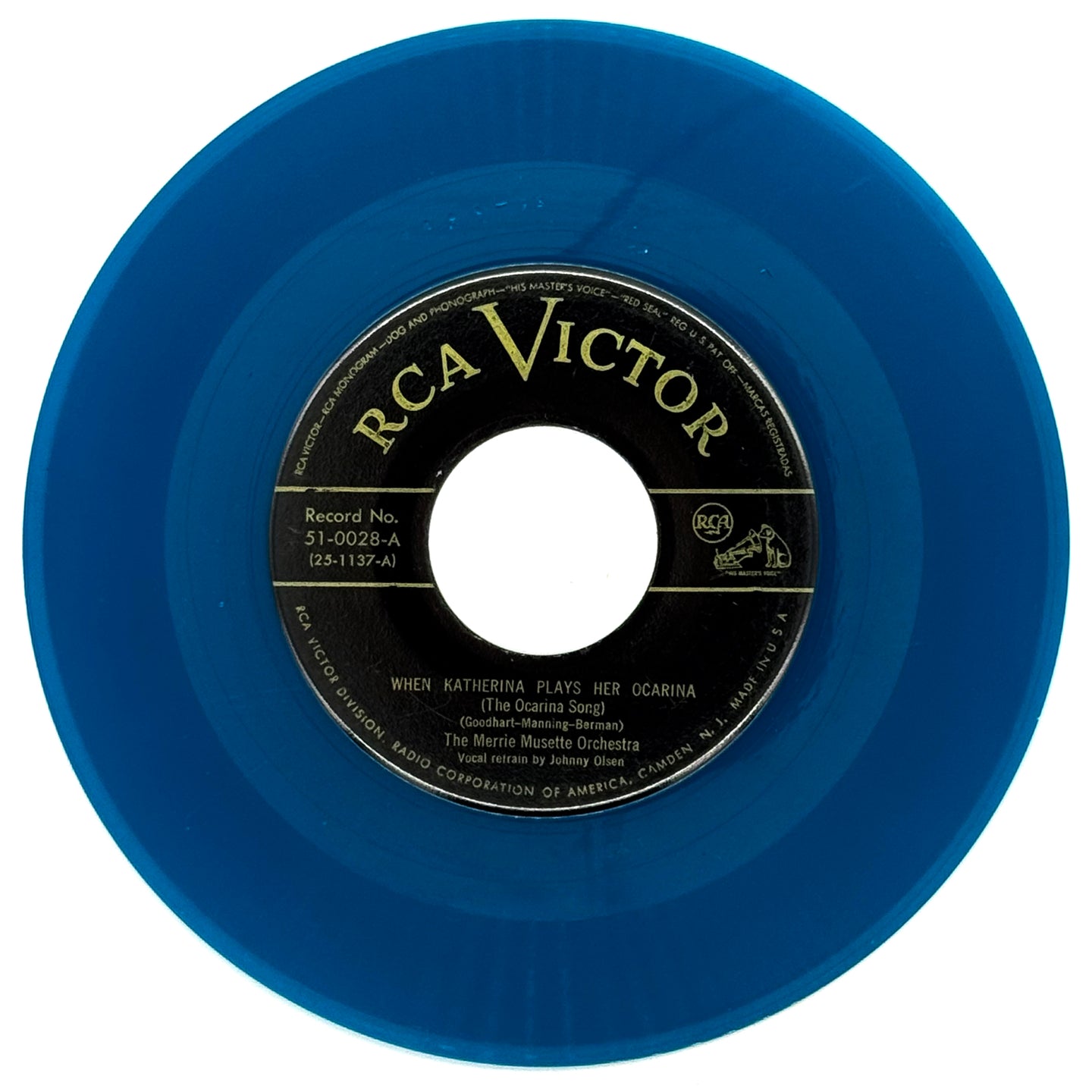 Merrie Musette Orchestra, The : WHEN KATHERINA PLAYS HER OCARINA/ TWO LEFT FEET POLKA