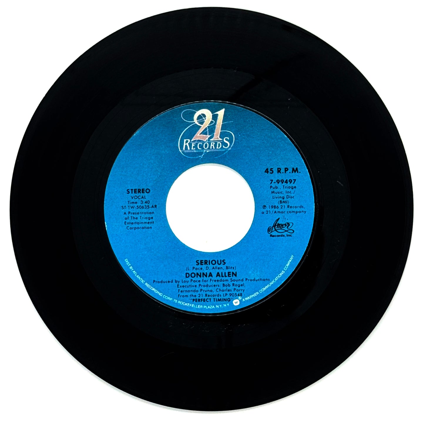 Donna Allen : SERIOUS/ BAD LOVE