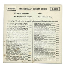 Load image into Gallery viewer, • Norman Luboff Choir, The : THE NORMAN LUBOFF CHOIR
